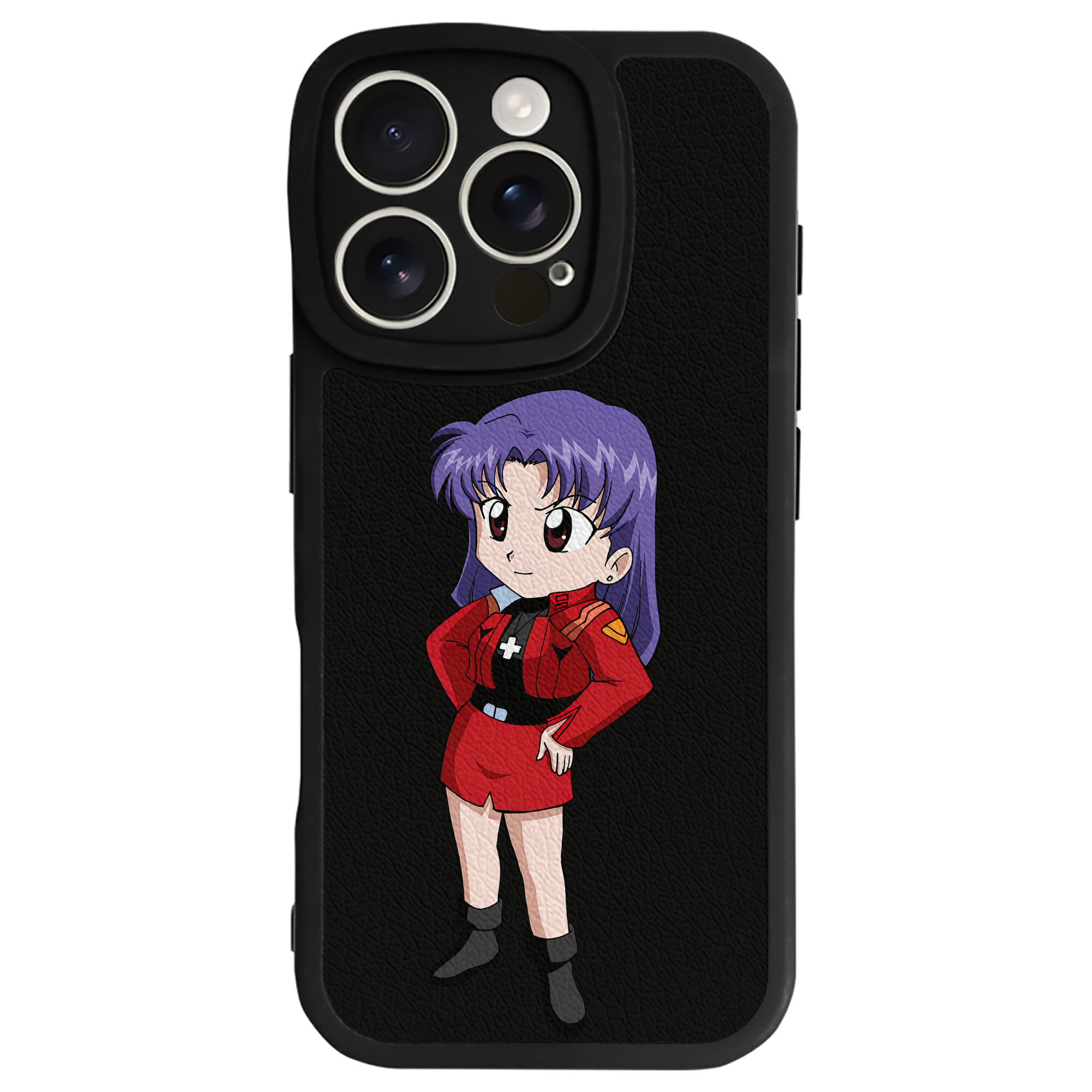 （画像用） EVA 新世紀エヴァンゲリオン 【iPhone 16シリーズ対応】シリコンスマホケース（レザー調） 材質：シリコン